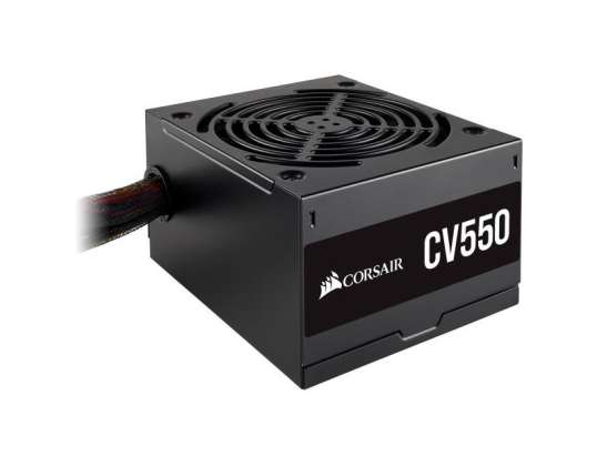 Corsair CV550 bilgisayar güç kaynağı 550W 20 + 4-pin ATX ATX Siyah