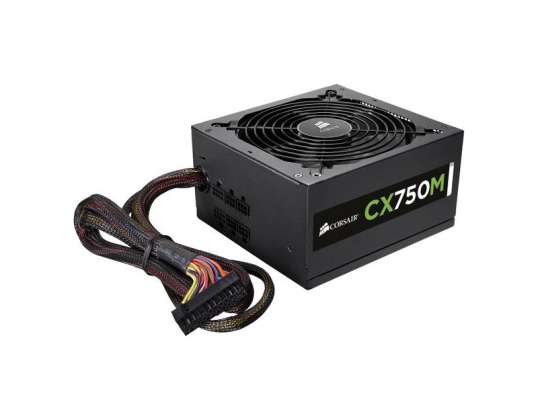 Bloc d’alimentation Corsair CX 750M pour ordinateur 750W ATX Noir