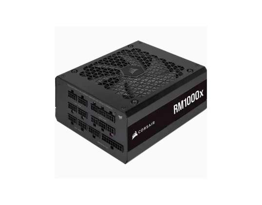 Блок живлення комп'ютера Corsair RM1000x потужністю 1000 Вт 24-контактний ATX ATX Black