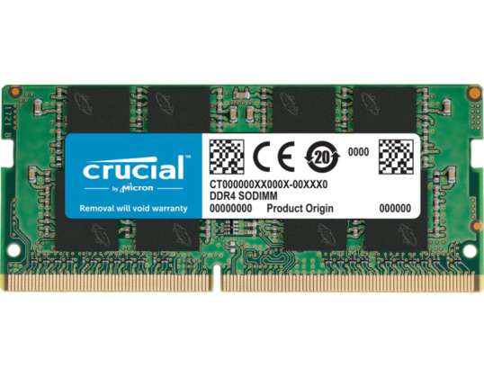 Cruciaal CT16G4SFRA32A geheugen 16GB 1 x 16GB DDR4 3200MHz