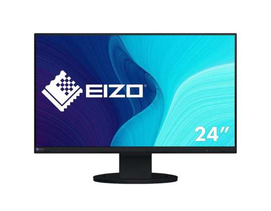 EIZO FlexScan EV2480-BK LED displej 60,5 cm (23.8") 1920 x 1080 px Full HD Černá