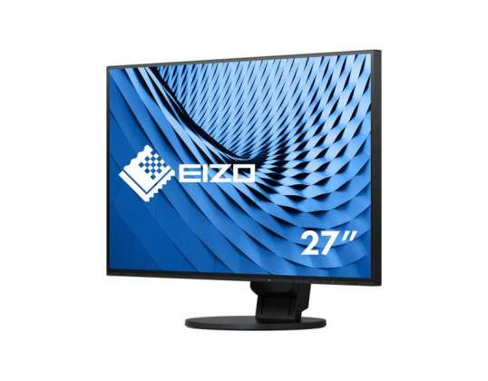 EIZO FlexScan EV2785-BK LED display 68.6 cm (27") 3840 x 2160 pixels 4K Ultra HD Black