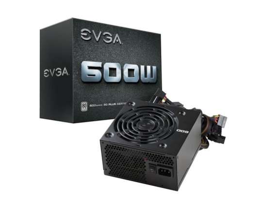 EVGA 600W voedingseenheid voor computer ATX Zwart