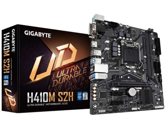 Gigabyte H410M S2H mātesplate Intel H410 Express LGA 1200 micro ATX