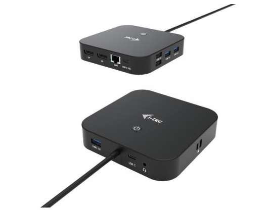 i-tec USB-C Dual Display Docking Station with Power Delivery 100W