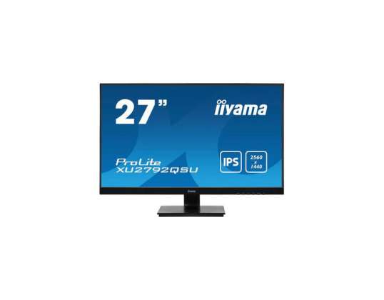 iiyama ProLite XU2792QSU-B1 Computerbildschirm 68,6 cm (27 Zoll) 2560 x 1440 Pixel WQXGA LED Schwarz