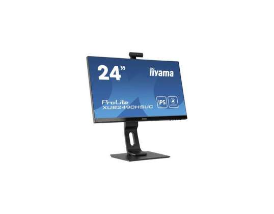 iiyama ProLite XUB2490HSUC-B1 monitor komputerowy 60,5 cm (23.8") 1920 x 1080 piksele Full HD Czarny