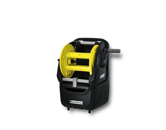 Carrete de manguera de jardín Kärcher 2.645-164.0 Carrete de pared Negro, Amarillo