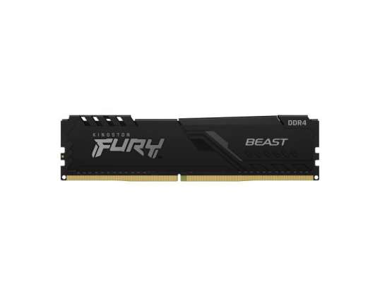 Кінгстонська технологія FURY Beast Memory 8GB 1 x 8GB DDR4 3200 МГц