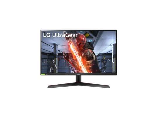 LG 27GN800-B LED display 68,6 cm (27 Zoll) 2560 x 1440 Pixel Quad HD Schwarz, Rot