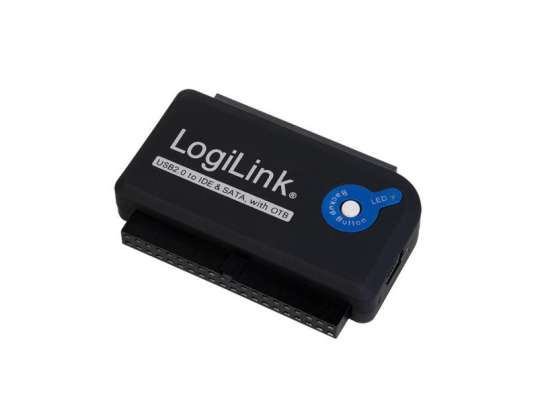 USB-інтерфейсний кабель і адаптер LogiLink AU0006D 40-контактний, 44-контактний, SATA Black