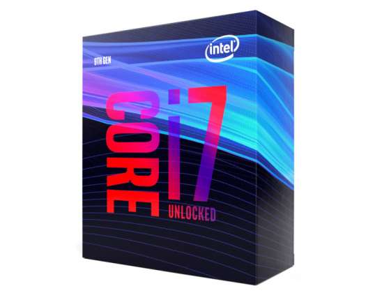 Intel Core i7-9700K 3,6 GHz procesorový box 12MB inteligentná vyrovnávacia pamäť
