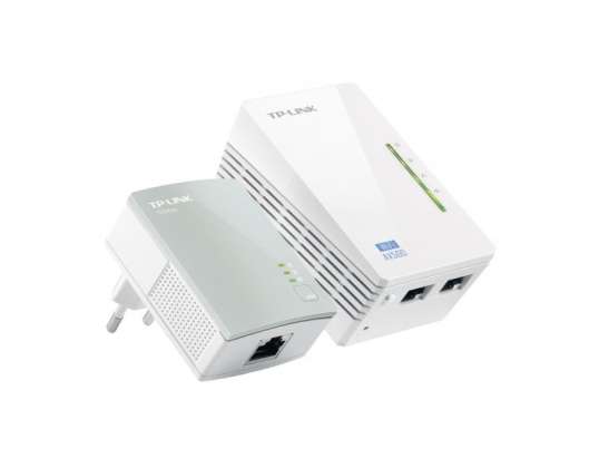TP-LINK TL-WPA4220KIT Powerline Netwerkadapter 300 Mbit/s Ethernet LAN Wi-Fi