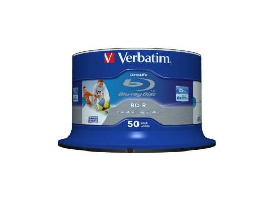 Verbatim 43812 pusty dysk Blu-Ray BD-R 25 GB 50 szt.