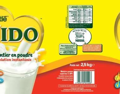 Nestlé NIDO - Lait entier en poudre 900g