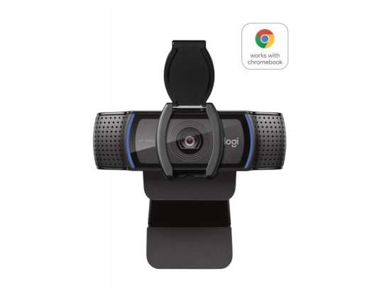 Logitech C920 PRO HD webcam 1920 x 1080 pixels USB Black