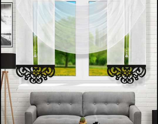 ÇİFT KAPALI AÇIK PERDE BATYST CAM 200X140 L 181