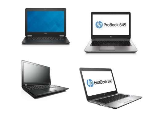 HP, Dell e Lenovo PC Bundle - Ricondizionato B - 10 unità