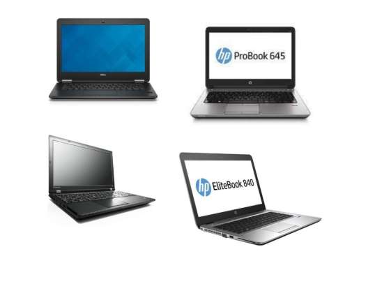 HP, "Dell" ir "Lenovo" kompiuterių paketas - atnaujintas B - 10 vienetų