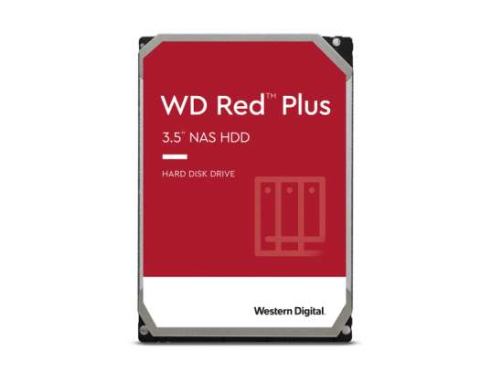 WD Red Plus - 3.5 inch - 14000 GB - 7200 RPM WD140EFGX