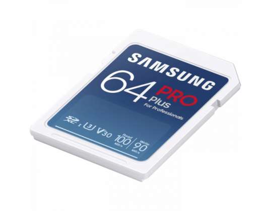 Samsung SD PRO PLUS 64GB - Saugus skaitmeninis (SD) MB-SD64K/EU