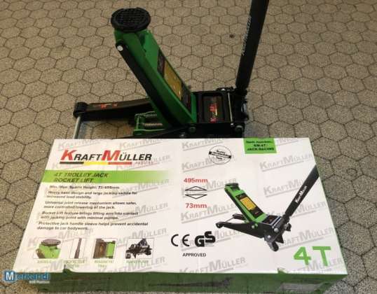 Subasta: Jack (Kraft Müller, 4 t - Trollex Jack Rocket Lift)