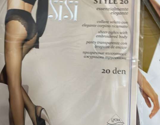 Сделано в Италии Женские колготки: XS-L - Различные цвета и модели - Упаковки 200
