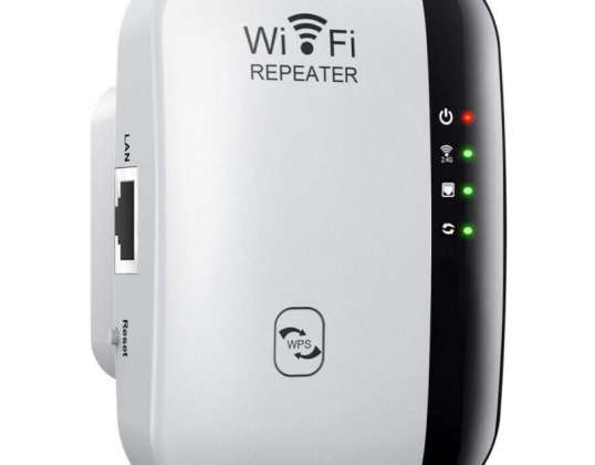 Wi-Fi Signal Booster Powerful Repeater Access Point Router 300Mbps 2.4GHz W01
