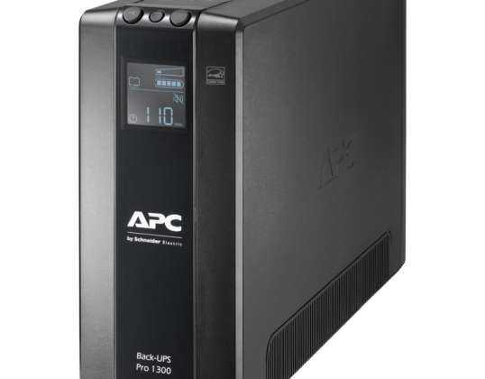 APC BR1300MI avbrottsfri strömförsörjning (UPS) Interaktiv linje 1300 VA 780 W 8 AC-uttag