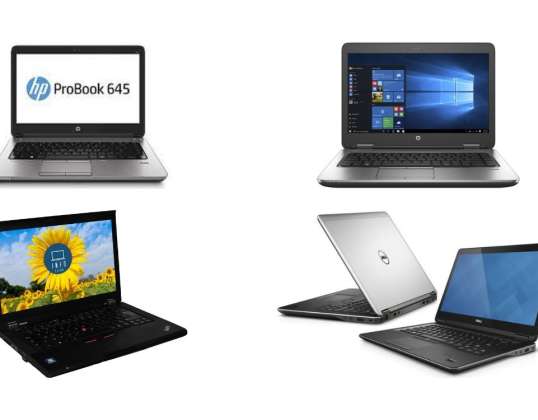 HP Notebook Pack - Dell - Lenovo - Gerenoveerd B - 10 stuks