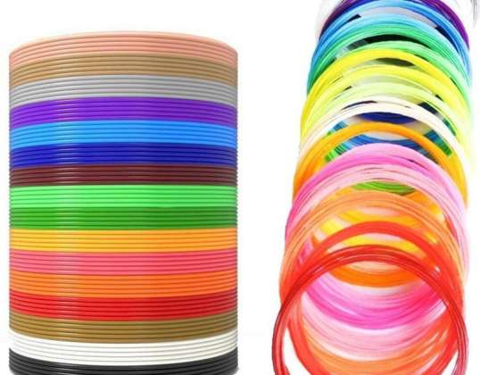 3D Pen Filament - Tegning og håndværk til børn - 200m filament