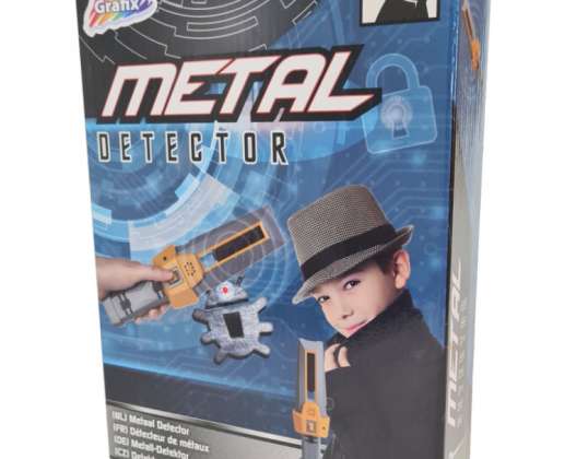 Kinderspielzeug - Grafix Metalldetektor Detektiv Set