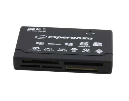 UNIVERSAL MEMORY CARD READER ALL IN ONE USB EA119