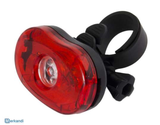 LED REAR BICYCLE LAMP CLIP 2 MODES NEKKAR EOT007