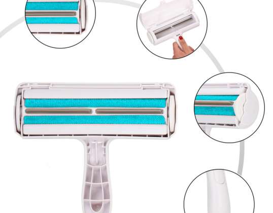 Hair Collection Roller - PA0203 - Fur Collection Roller with Handle - Ultra Light and Easy to Take With You on Every Journey
