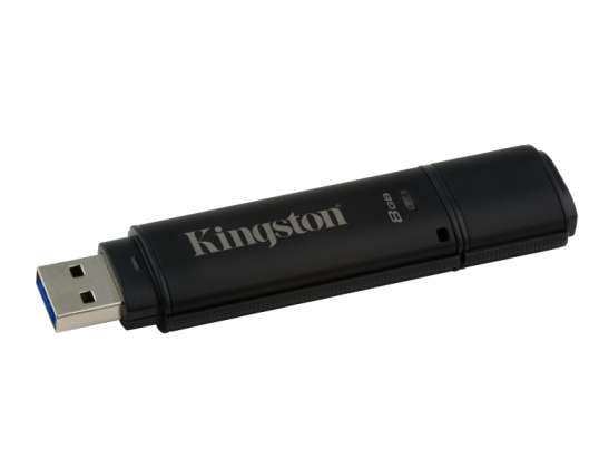 KINGSTON DataTraveler 4000G2DM 8 GB, USB atmintinė DT4000G2DM / 8 GB