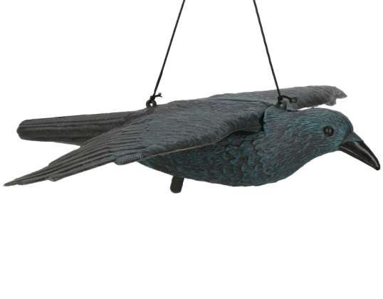 Репеллент для птиц 83x45x10cm летающая ворона черная GA0130