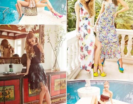 Sommertøjsparti til kvinder fra mærket Fruscio - Kjoler, bluser, bukser og meget mere