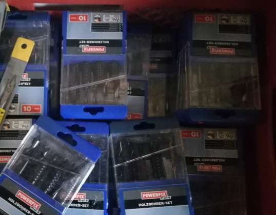 Stock restante herramienta ferretería productos de marca alemana