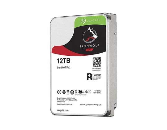 Seagate IronWolf Pro, 3,5-дюймовый накопитель Serial ATA III емкостью 12000 ГБ