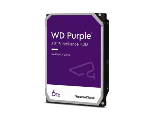 Western Digital WD63PURZ sisäinen kiintolevy 3.5" 6000GB SATA