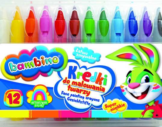 Creioane colorate BAMBINO 12 culori
