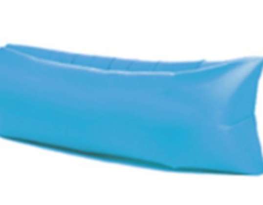 Ленивая СУМКА ДИВАН кровать воздушный шезлонг синий 230x70cm