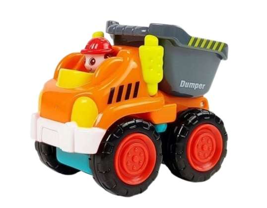 Children's car, construction car, toy for a two-year-old, HOLA dump truck