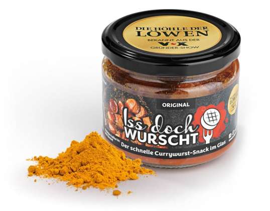 Iss doch Wurscht Currywurst-Snack im Glas versch. Sorten 250g