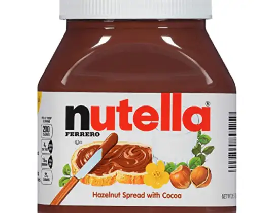 Ferrero Nutellas Chocolate para Exportación 1KG, 3KG, 5KG, 7KG/Nutella 750g