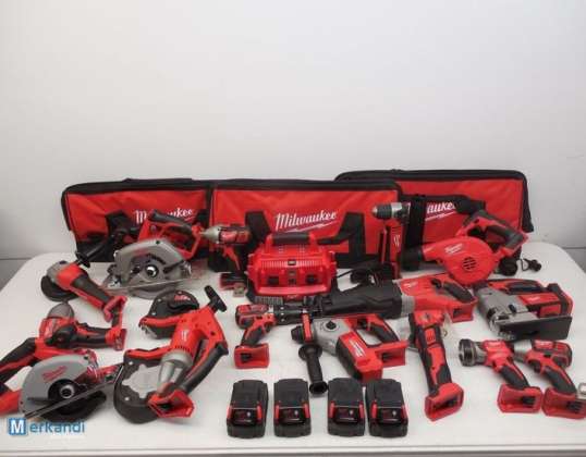 Milwaukee M18 18-Volt 15-Pieces Brushless Combo tool Kit