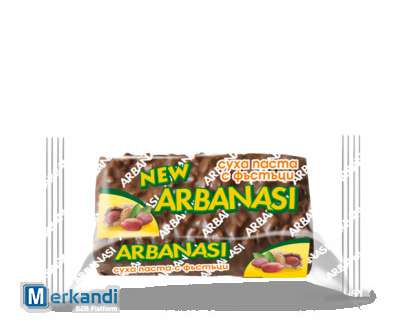 Bulk Cake Bars 65g - Cacaoroom, Pinda's & Witte Chocolade Opties