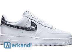 NIKE AIR FORCE HVIT SVART PAISLEY - DH4406-101