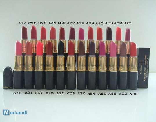 MAC Matte Cosmetic Makeup Lipstick Set